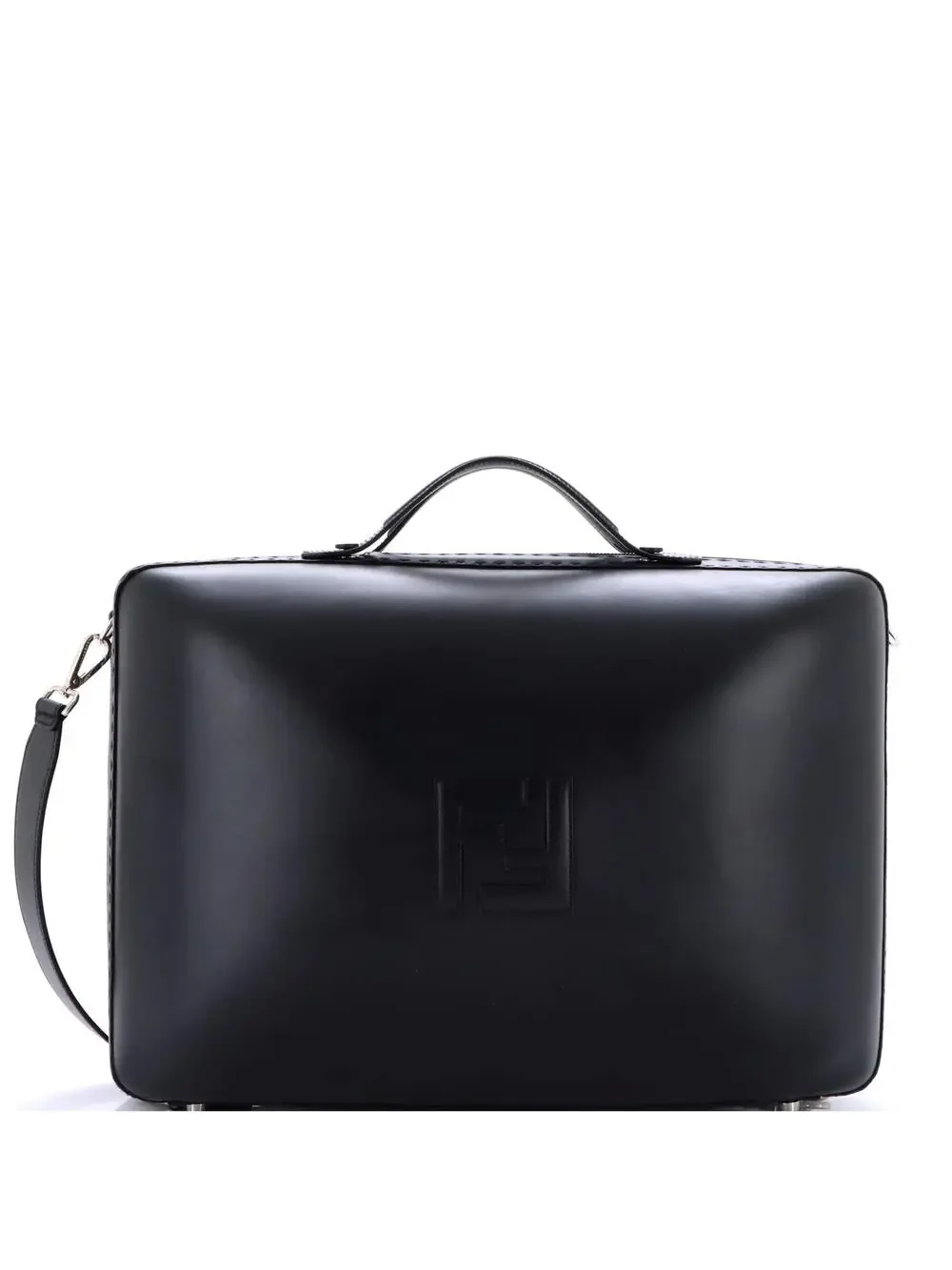 Fendi Ff Zip Around Travel Bag Leather #219627F17B